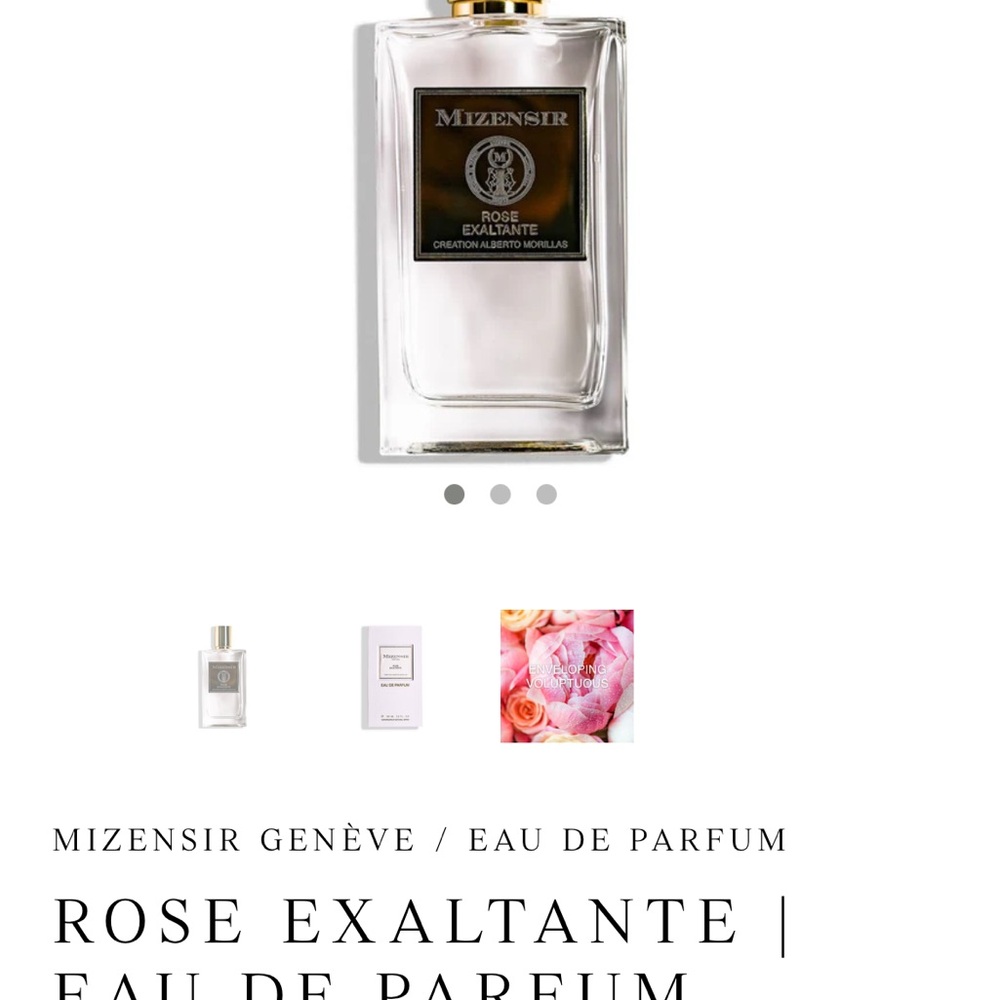 Rose Exaltante Eau de Parfum - Clear